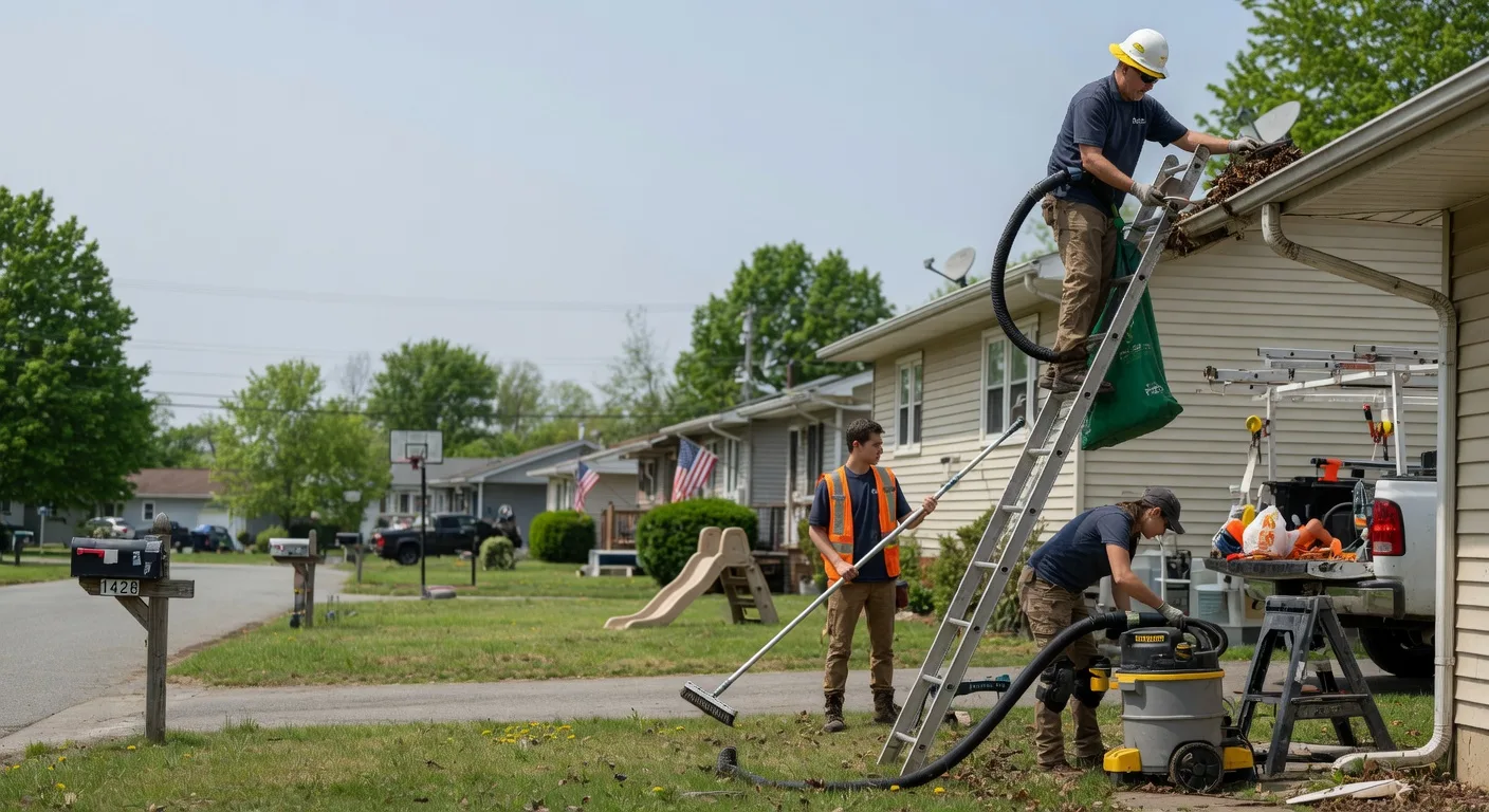Gutter Installation in De Land, IL near me